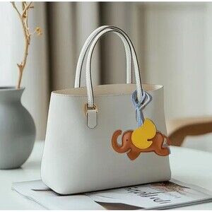Cute Elephant Handbag Charm Purse Style accessory  - Beige/Yellow | NEW
